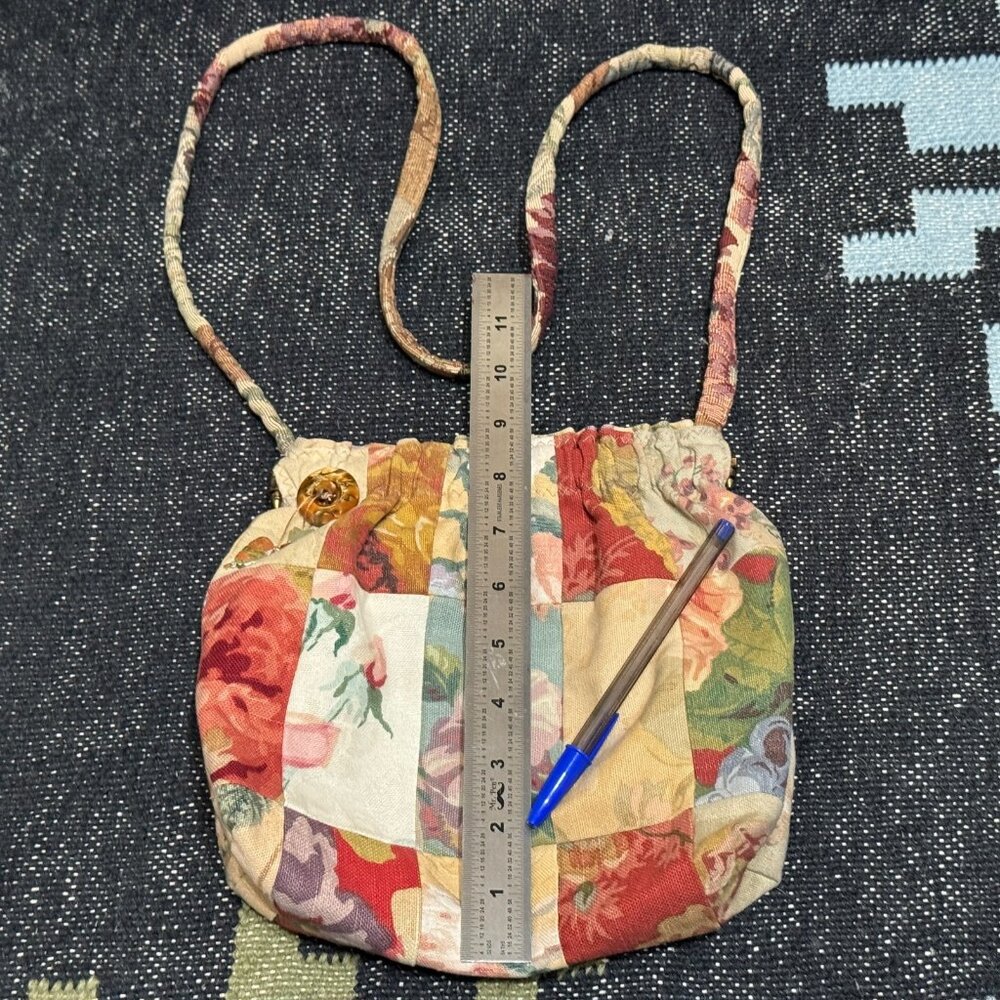 JeriBags Patchwork Floral Tapestry Project Knitti… - image 10